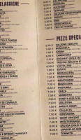 Pizzevia menu