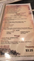 Millerstown Inn menu