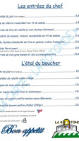 La Rotonde menu