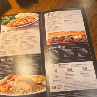 Outback Steakhouse menu