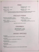 Clark Powells Restaurant-bar menu