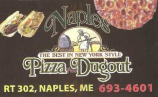 Naples Pizza And Dugout food