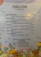 Blue Ribbon Diner menu