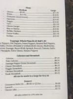 Frenchie's And Pizzeria menu