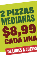 Papa John's Pizza menu