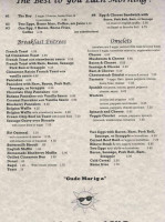 Bert's Steakhouse menu