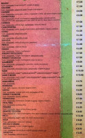Pizzeria Caprice menu