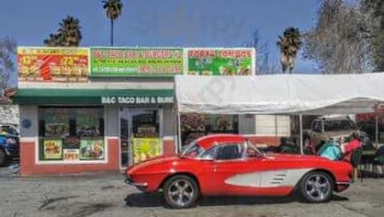 B C Taco And Burger outside