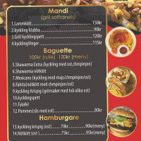 Baba Gannug menu