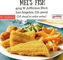 Mel's Fish Shack food