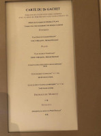 Auberge Ravoux Dite Maison De Van Gogh menu