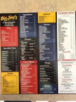 Big Jim's Pizzeria menu