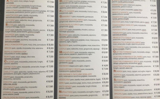 Pizzeria D'asporto Palapizza menu