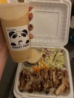 Hangry Panda: Gluten Free Fried Chicken, Teriyaki Bubble Tea food