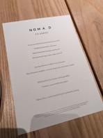 Nomad menu