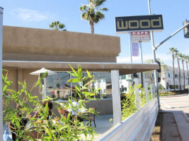 The Wood Cafe outside