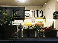 La Familia Pizza Coffee inside