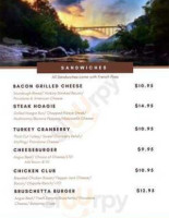 Woods Waters menu