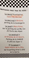 Le Maëllou menu