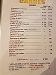 Pizzeria Pelli menu
