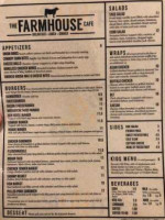 Farmhouse Cafe menu