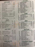 Best Wok menu