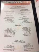 Dundee Diner menu