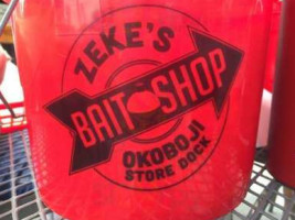 Zeke's Bait Shop food