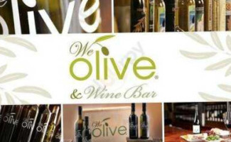 We Olive Wine food