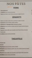 La Mia Mamma menu