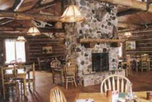 Dining Room In Mecan River Outfitters Lodge inside