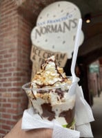 Norman's Ice Cream Freezes food