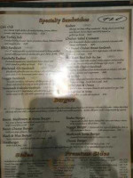 Lovingston Cafe menu