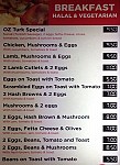 Oz Turk Pizzas & Kebabs menu