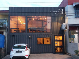 The Container Cafe outside