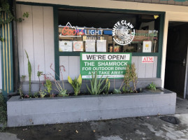 The Shamrock Grill food