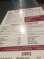 Chuckwagon Restaurant menu
