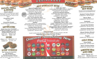 Firehouse Subs Maricopa Marketplace menu