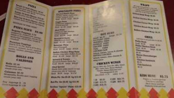 New York Pizzeria menu