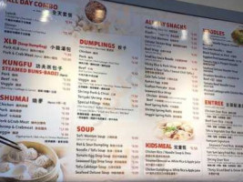 Yum Yum Dumplings menu