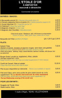 L'Etoile D'Or food