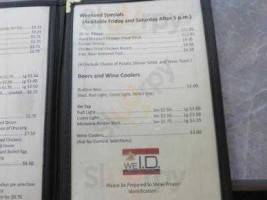 Annie Mae's menu