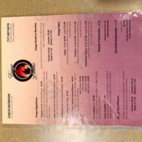 Fuego Latino Catering menu