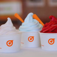 Orange Leaf Frozen Yogurt food