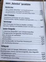 Kutterfisch Manufaktur menu