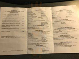 Pinches Tacos menu