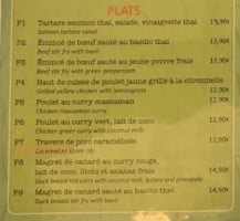 Khao Tip menu