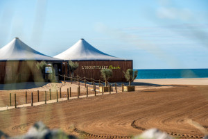 L'hospitalet Beach inside