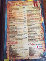 Tequila's Mexican Grill menu