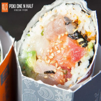 Poke One N Half food